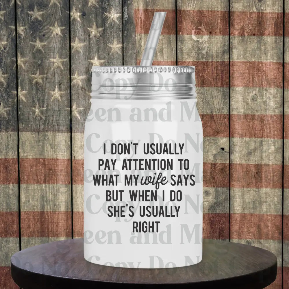 Don't pay attention