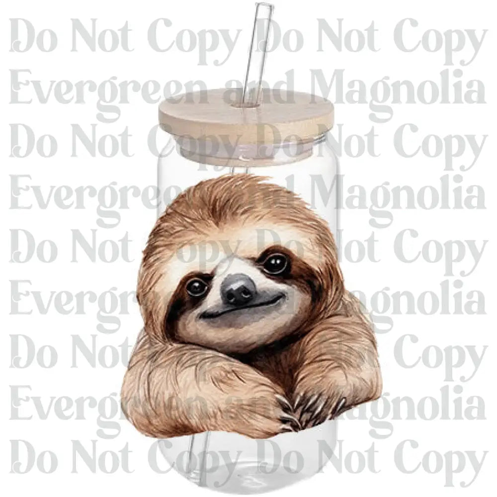 Sloth Decal 14
