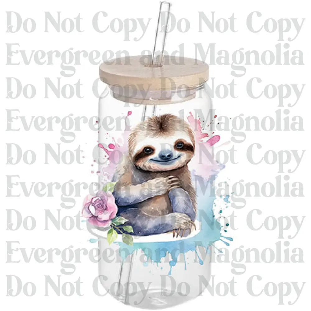 Sloth Decal 18