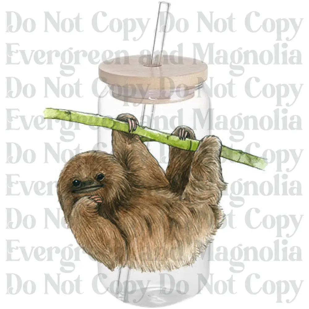 Sloth Decal 23