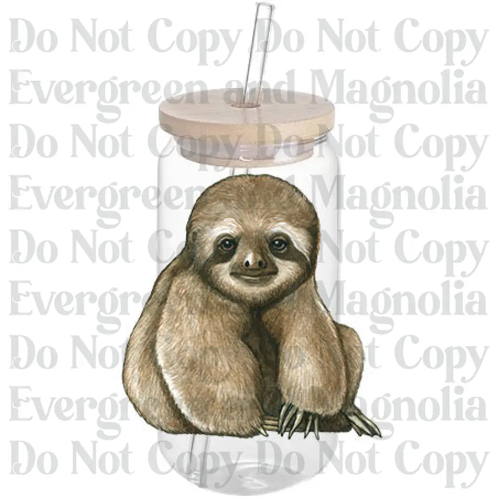 Sloth Decal 25