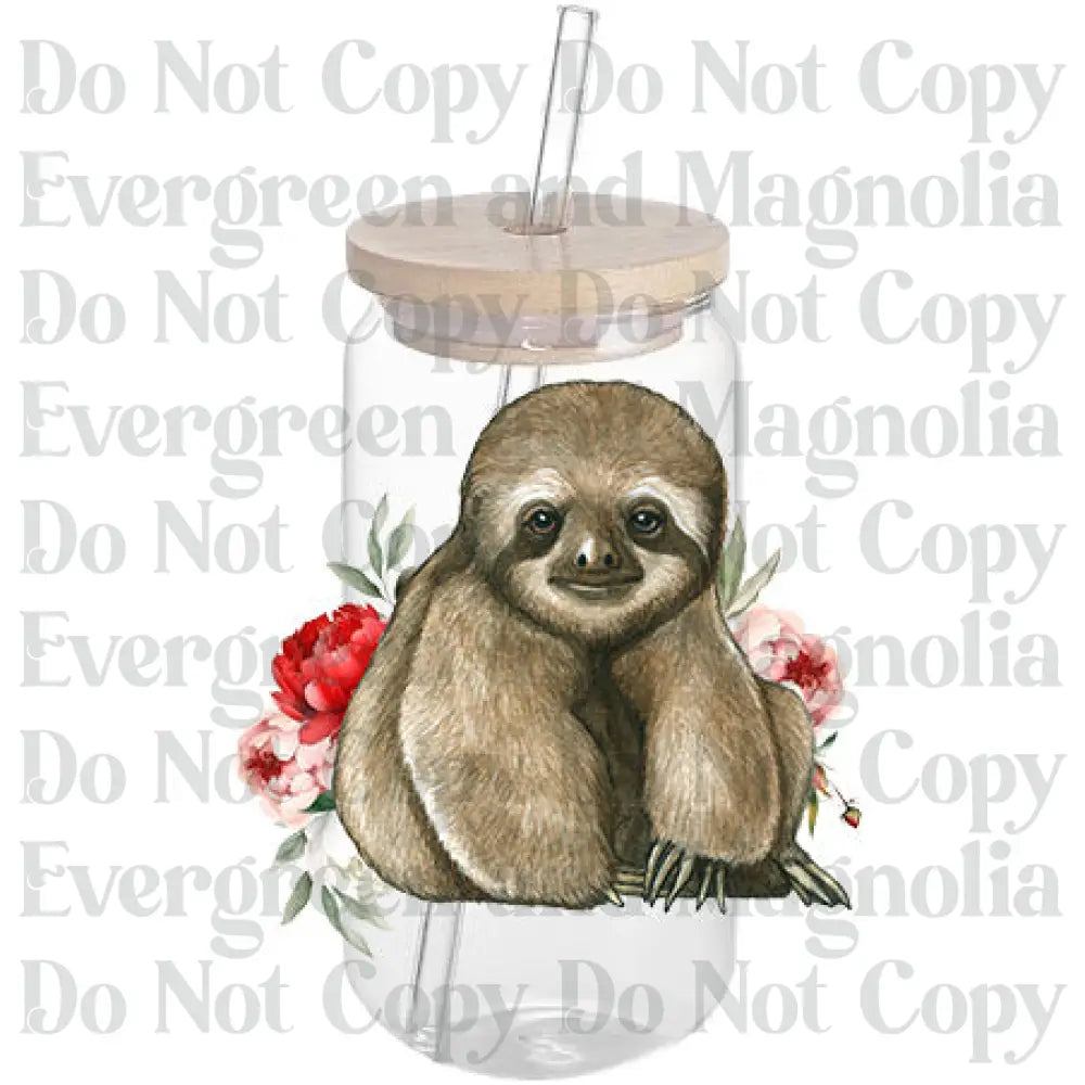 Sloth Decal 30