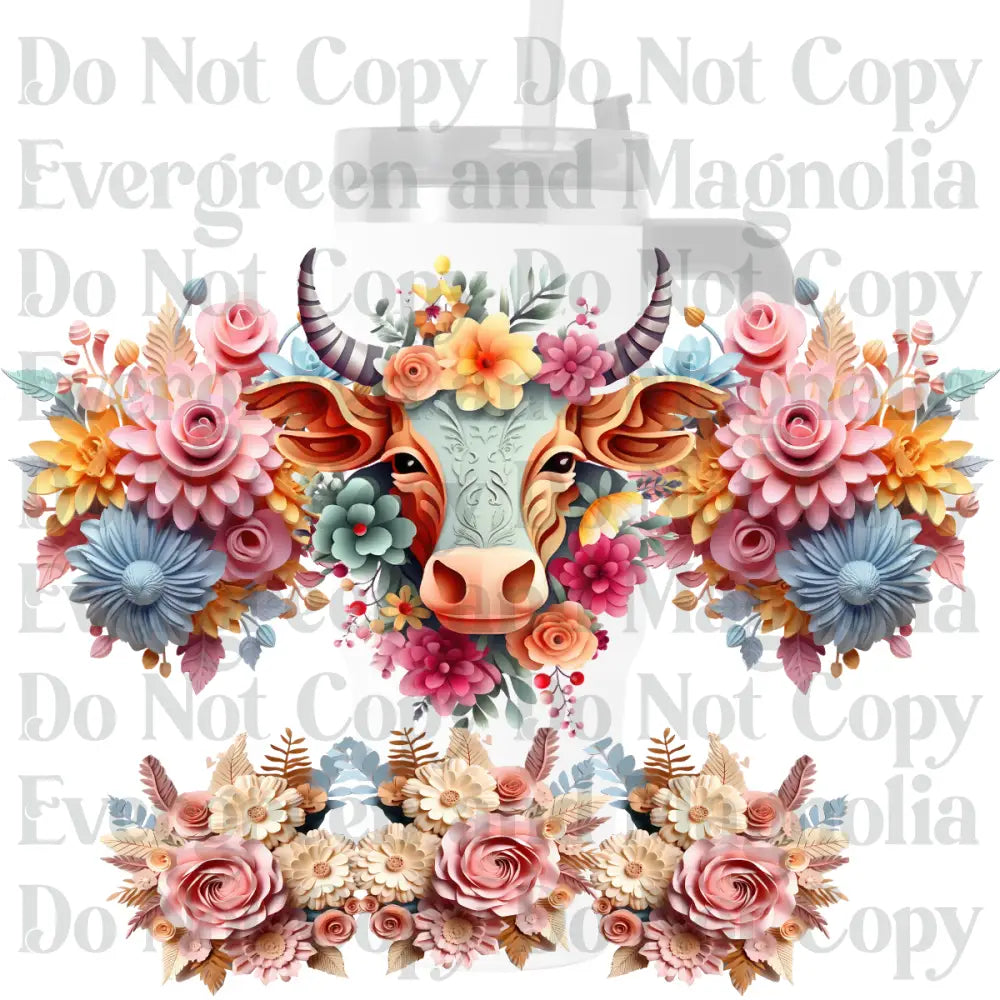 3D bull