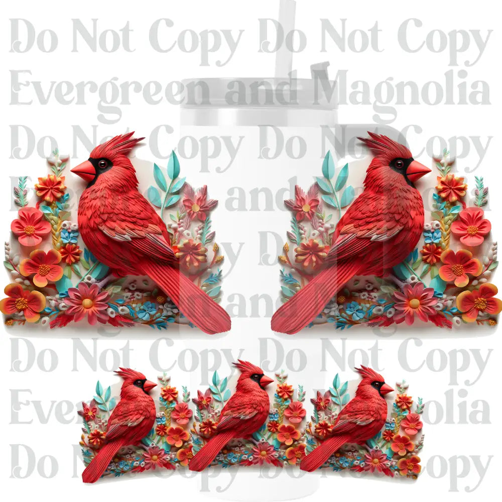 3d Cardinal Decals