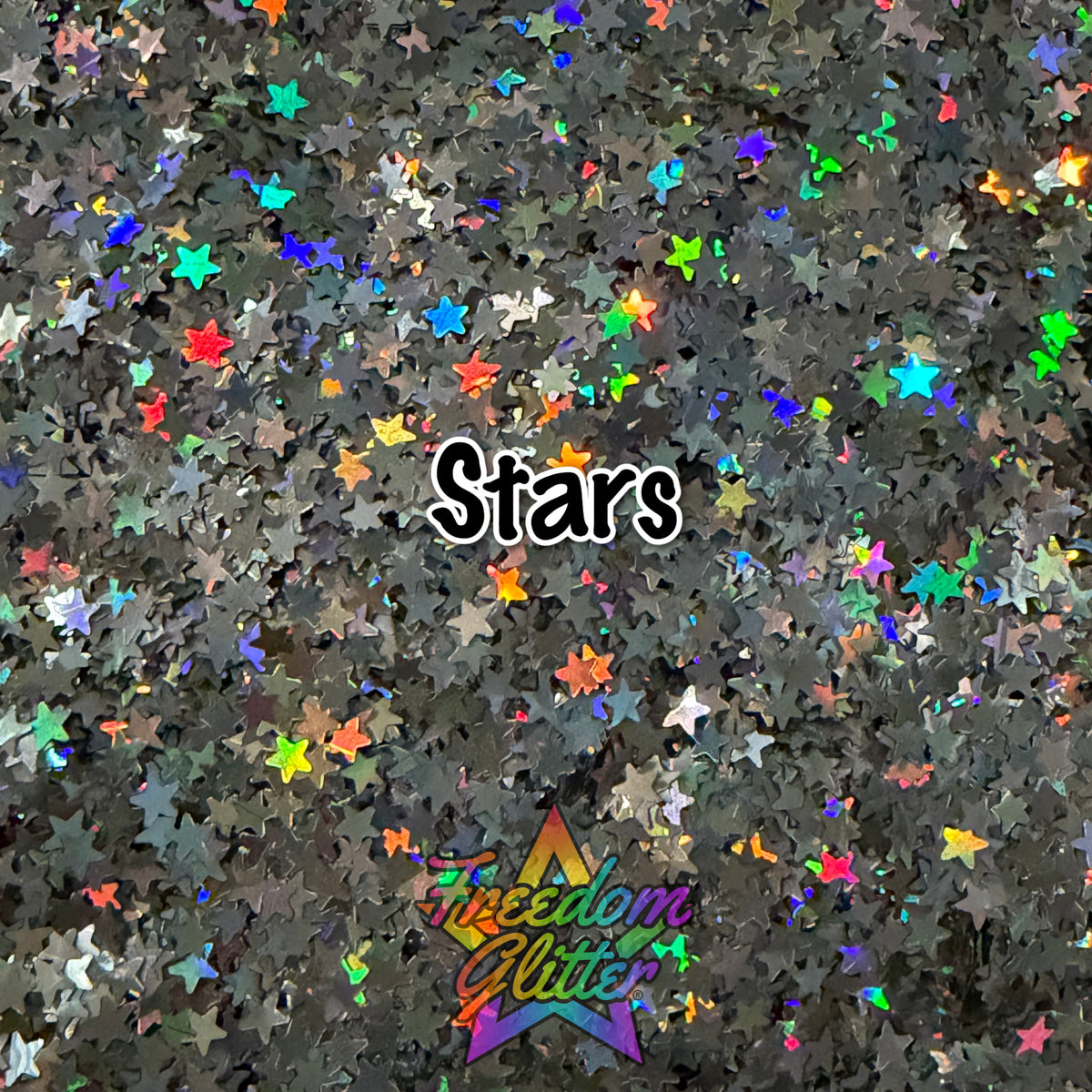 3mm Stars (Shape Glitter)