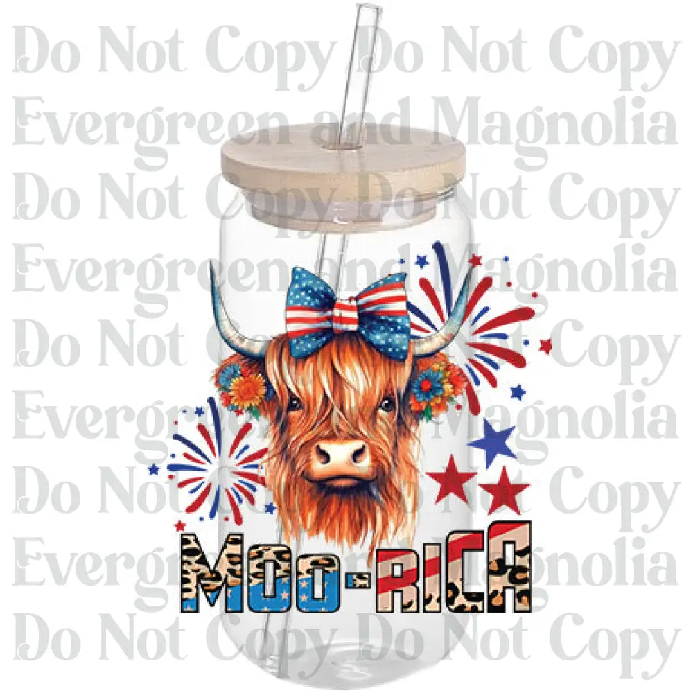 4th of July Cow 24