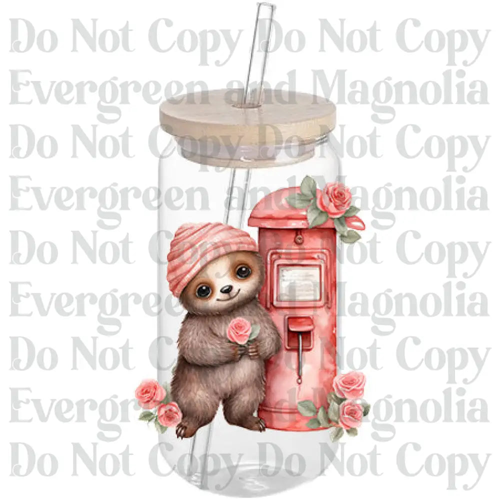 Sloth Decal 50