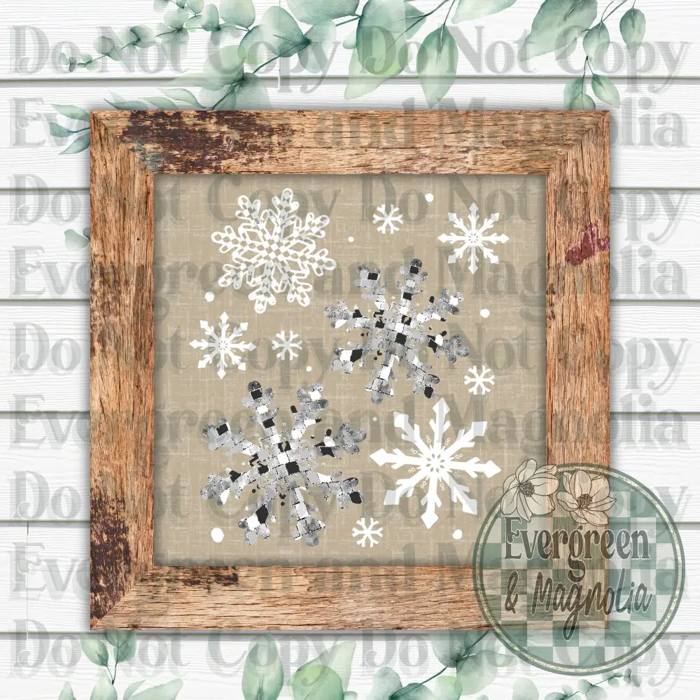 Snowflakes Collage 1