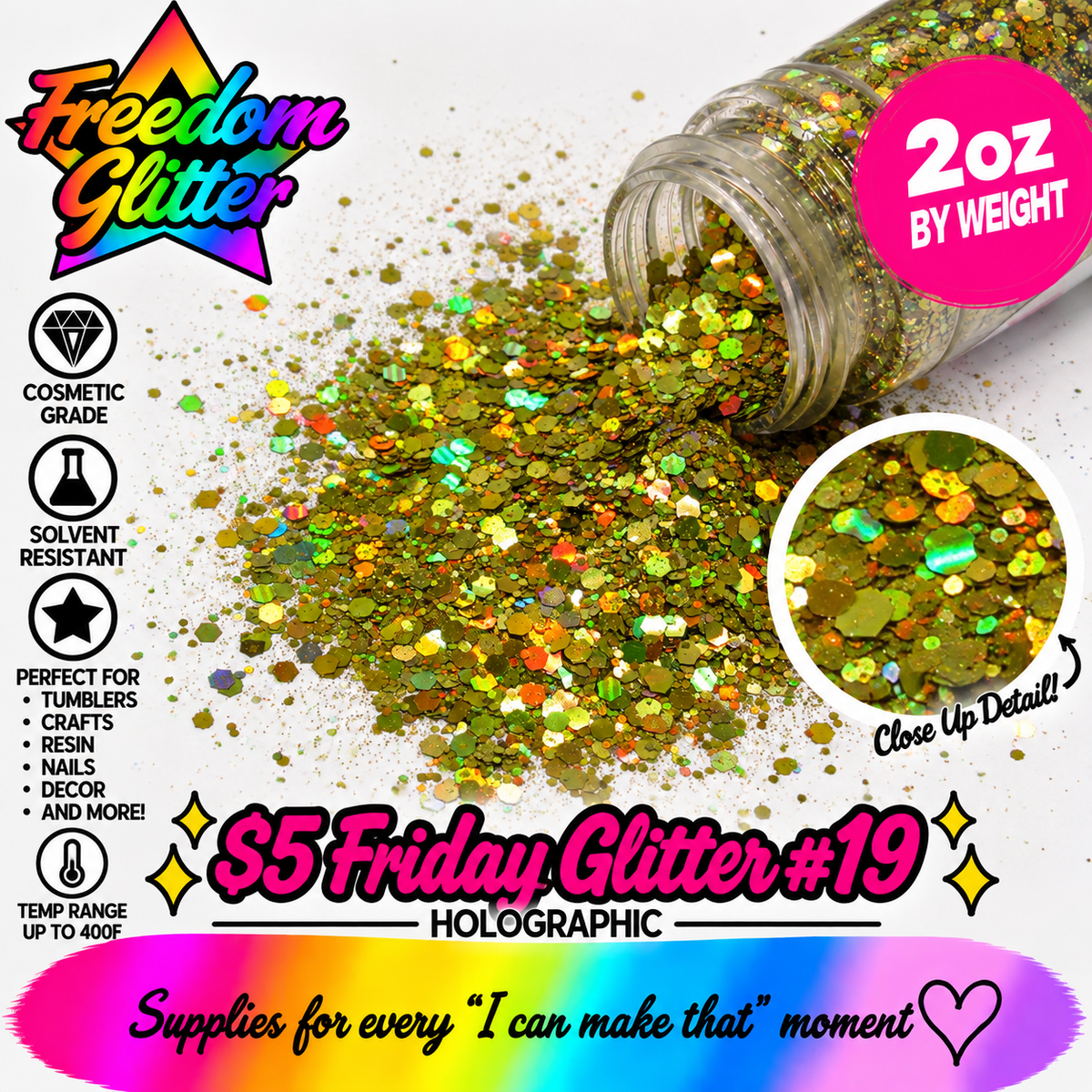 $5 Friday Glitter #19