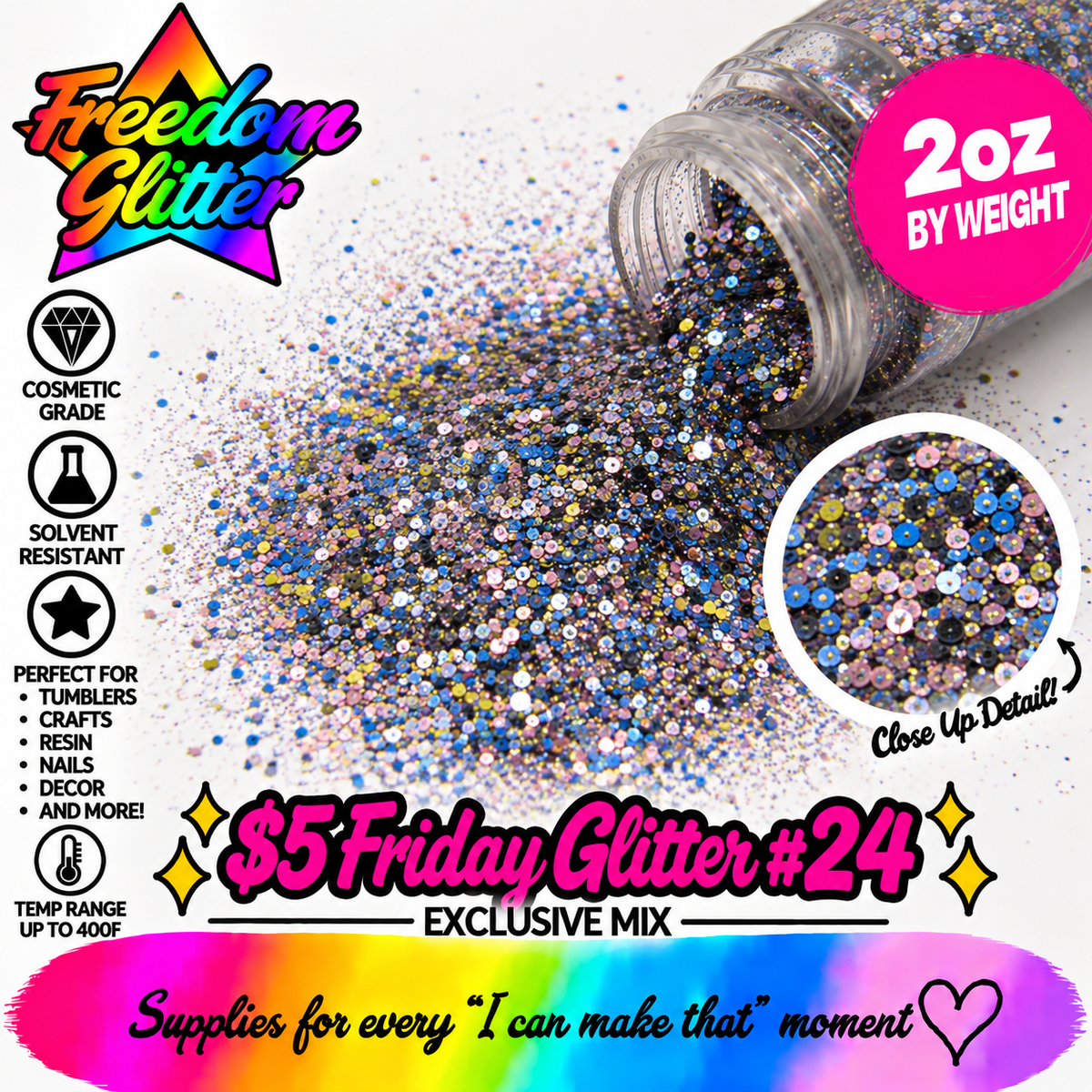 $5 Friday Glitter #24