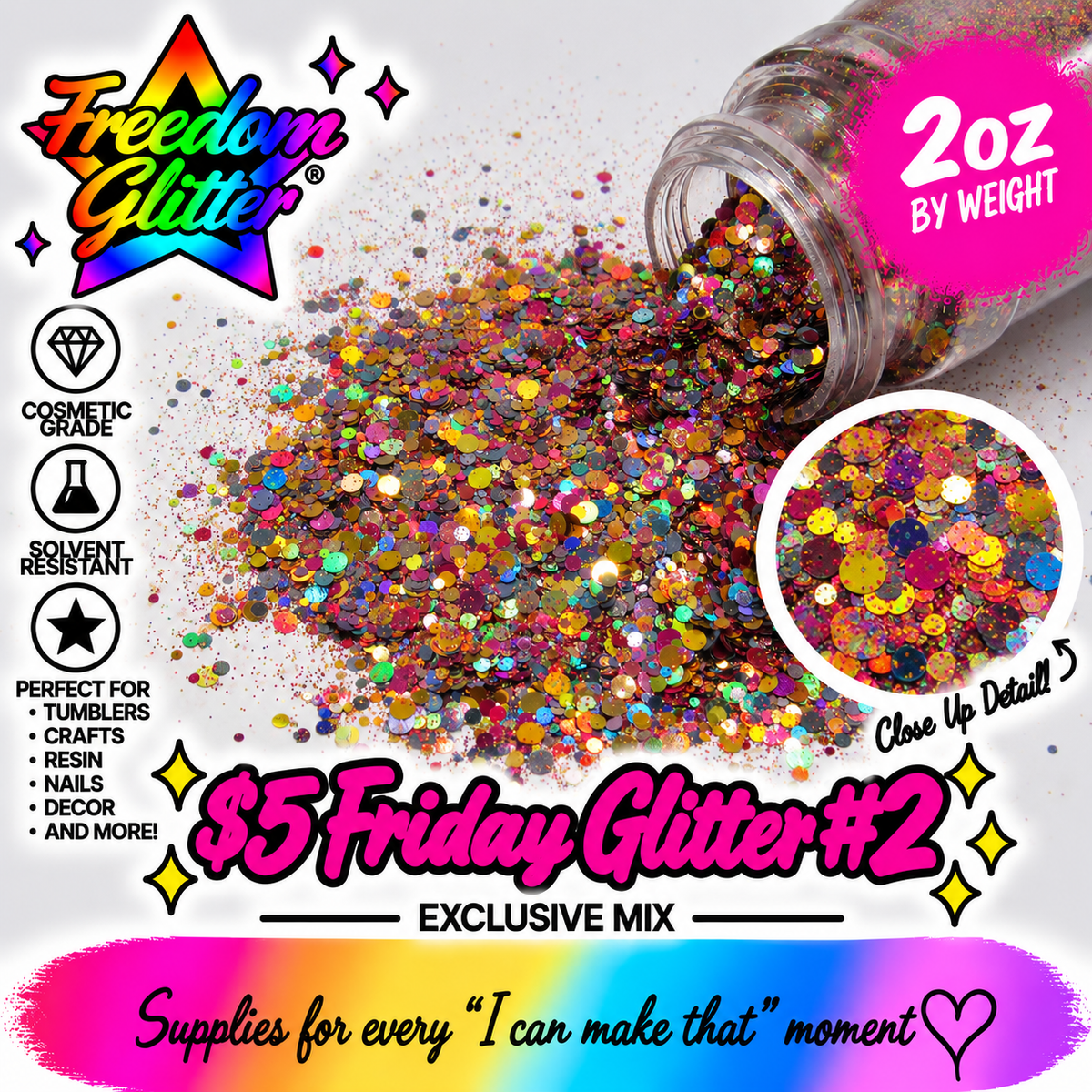 $5 Friday Glitter #2