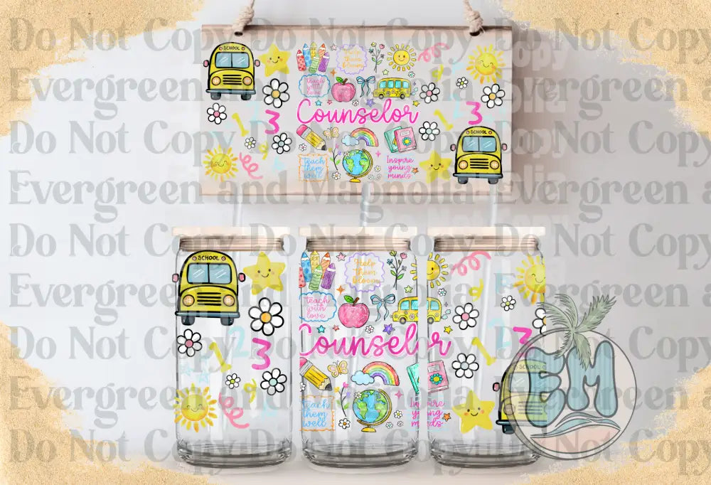 Pastel School Counselor