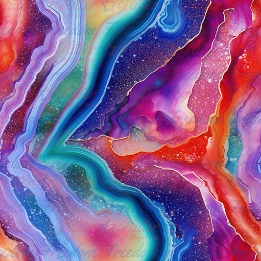 Agate Waves 1 (Printed Vinyl)