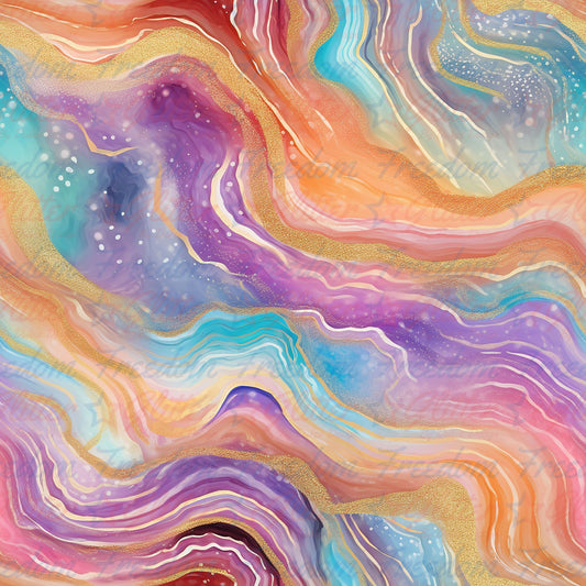 Agate Waves 4 (Printed Vinyl)