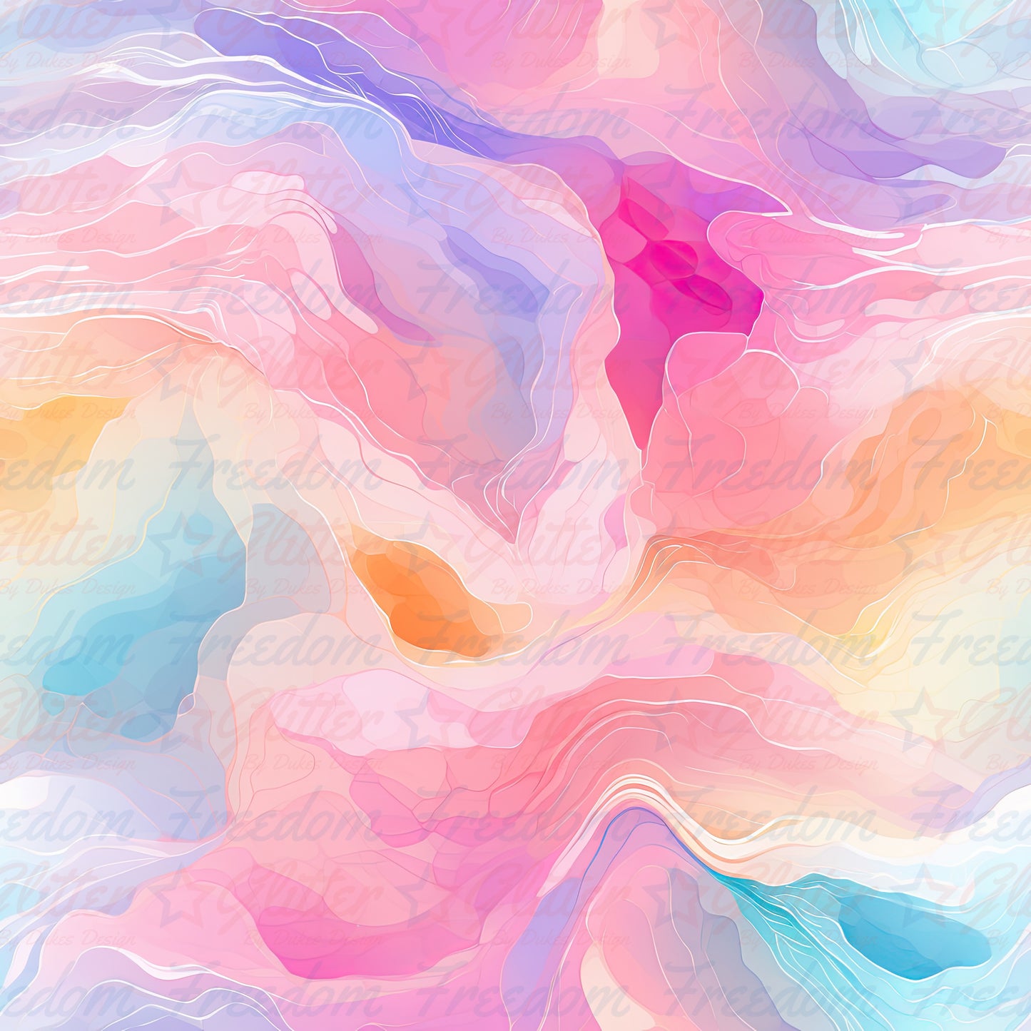 Agate Waves 7 (Printed Vinyl)