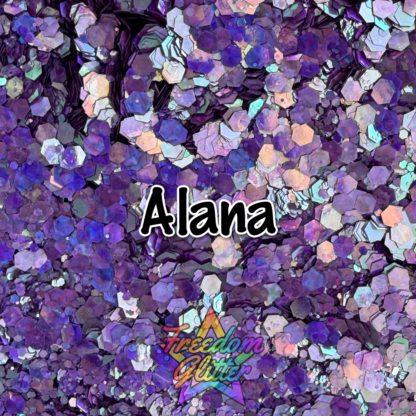 Alana (Hologram Glitter)