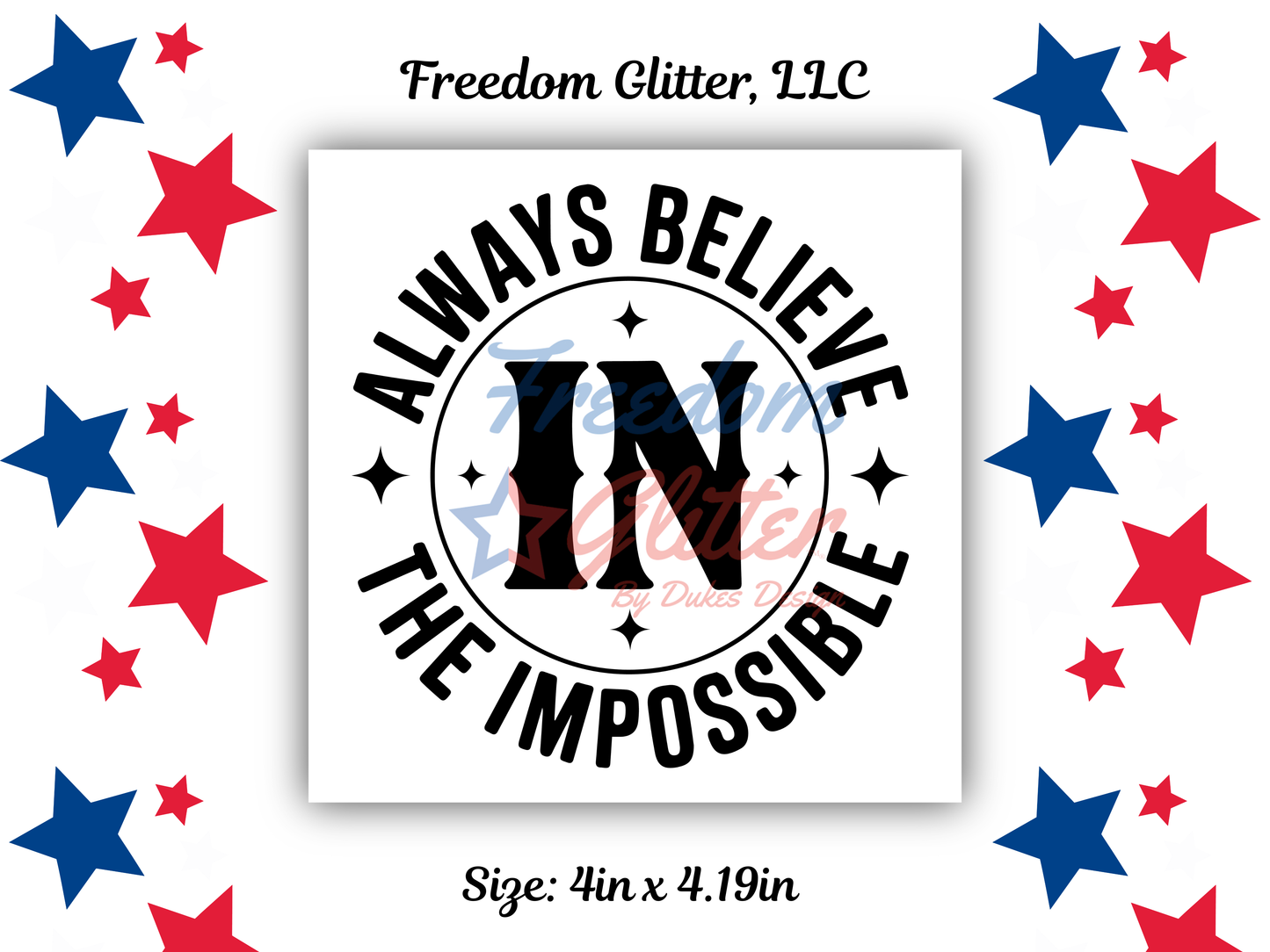 Always Believe in the Impossible 1 (UVDTF)