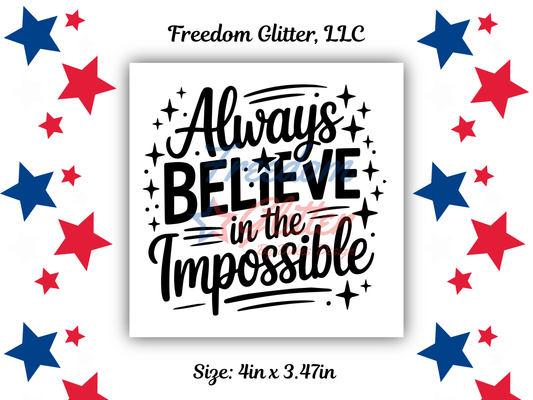 Always Believe in the Impossible 2 (UVDTF)