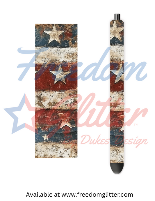 Americana 13 Pen Wrap (Vinyl)