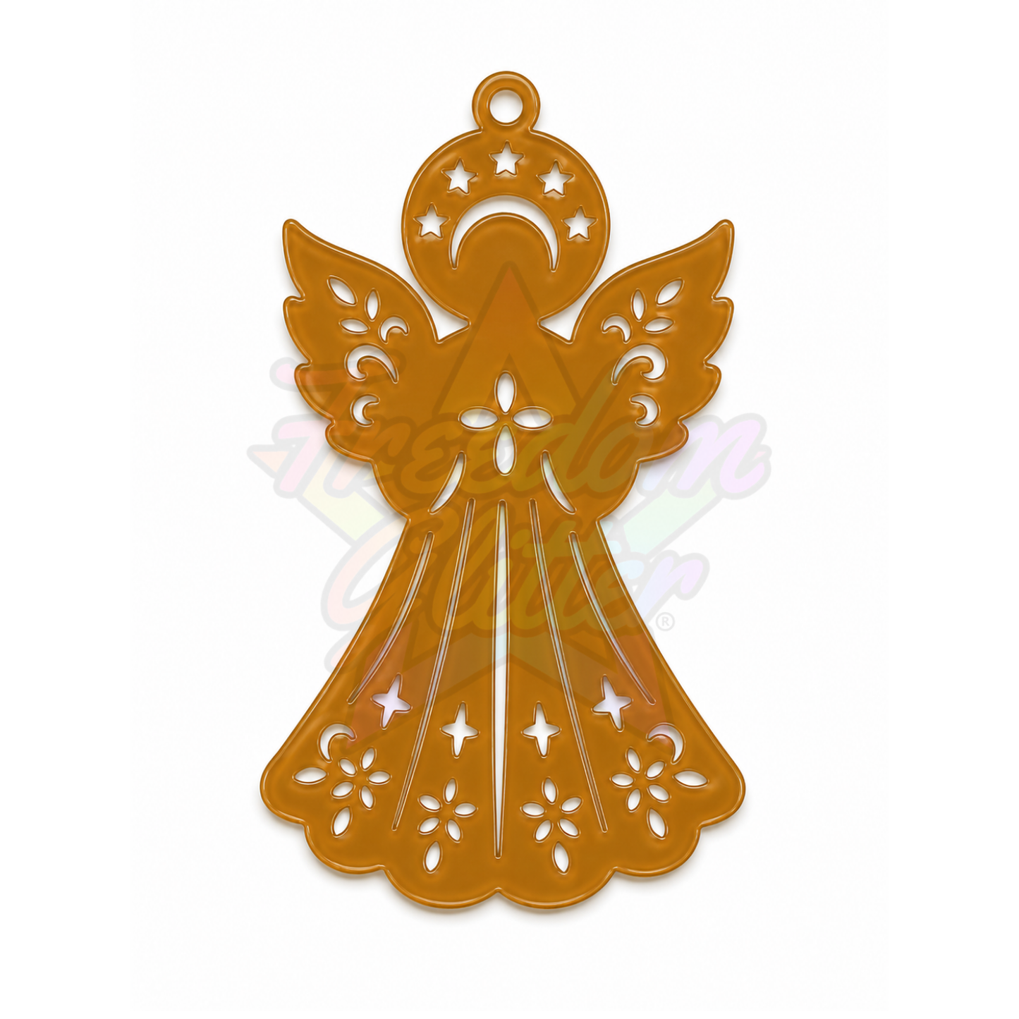Angel 1 Acrylic Ornament Blank – 4"