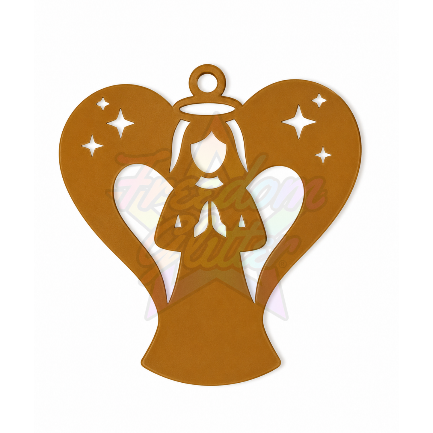 Angel 3 Acrylic Ornament Blank – 4"
