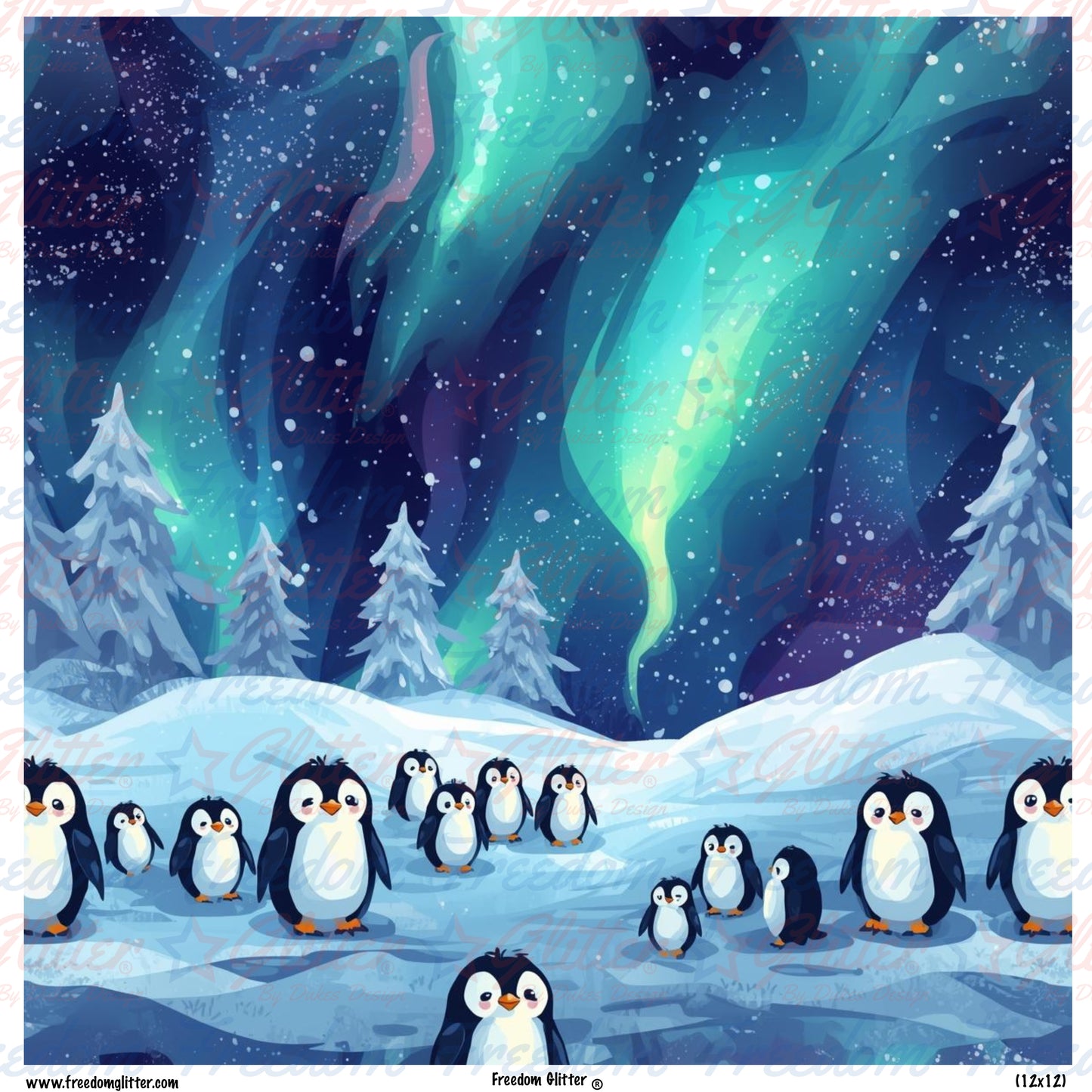 Aurora Penguins 1 (Printed Vinyl)