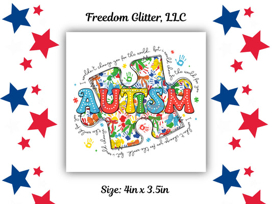 Autism Mama Decal (UVDTF)