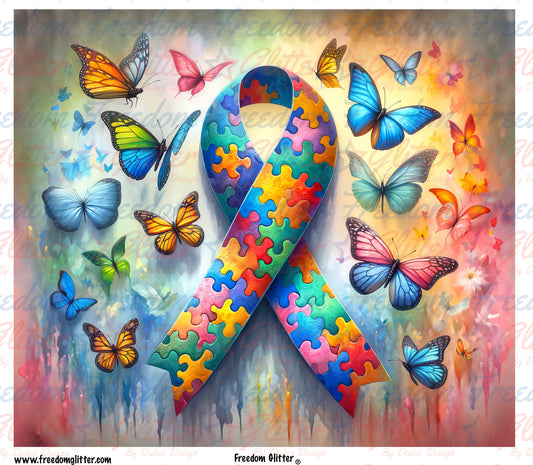 Autism Acceptance 10 (Printed Vinyl)