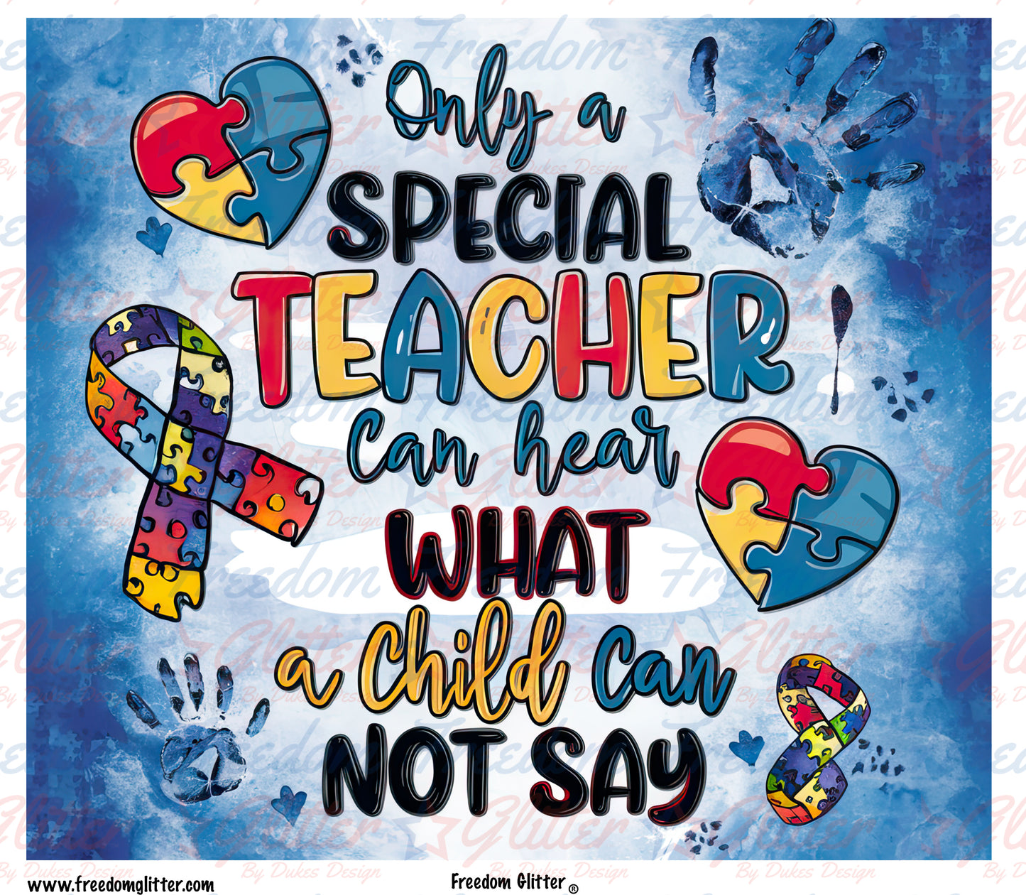 Autism Acceptance 2 (Printed Vinyl)