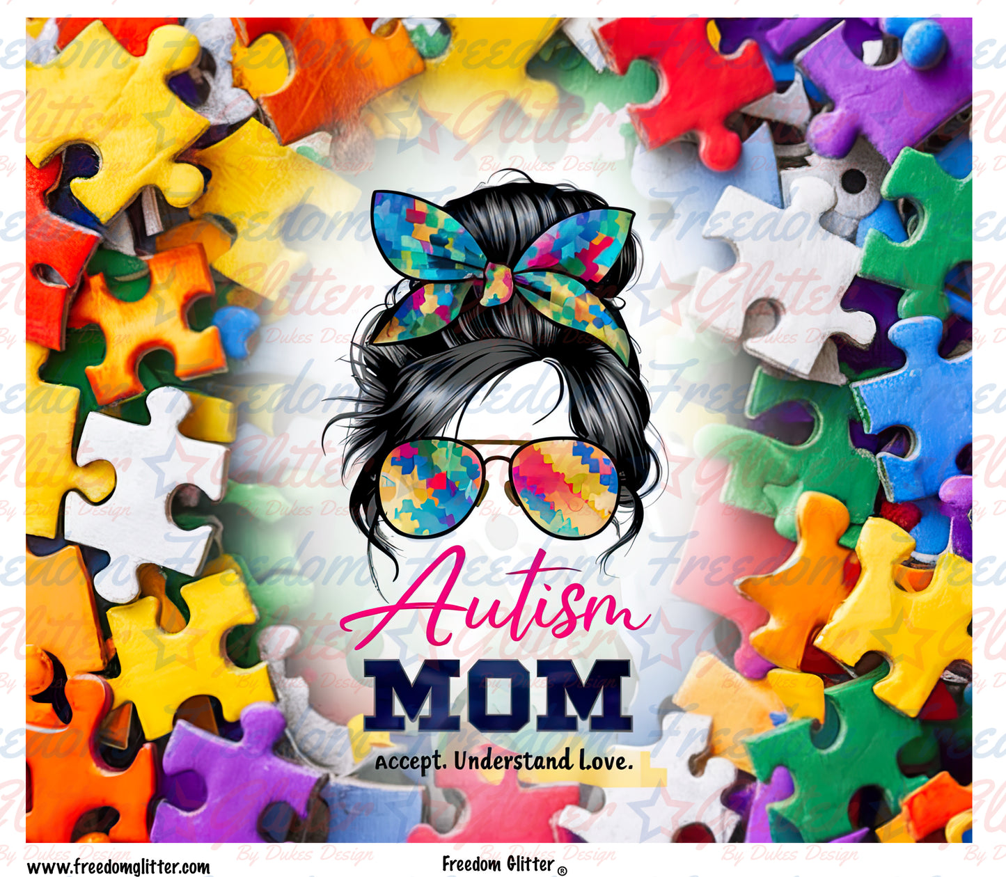 Autism Acceptance 5 (Printed Vinyl)