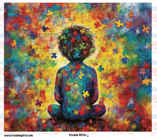 Autism Acceptance 8 (Printed Vinyl)