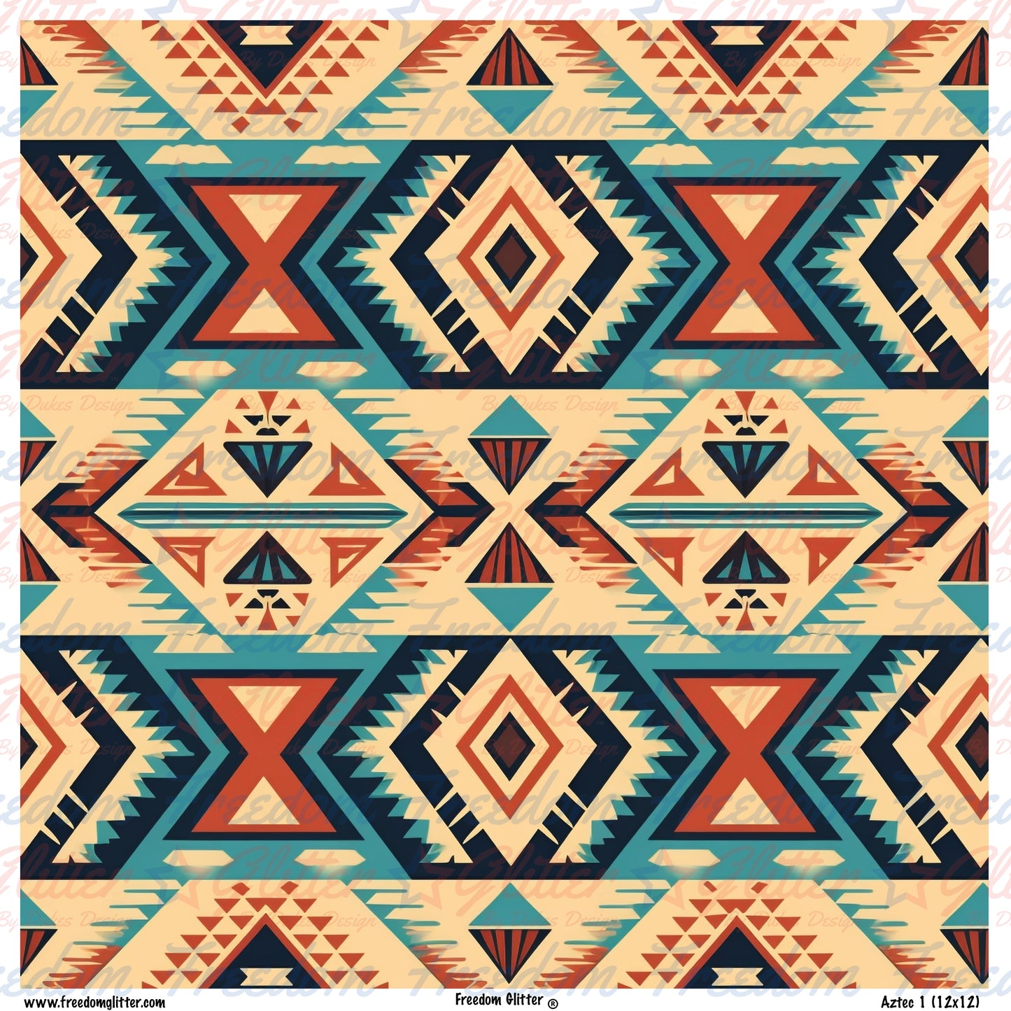 Aztec 1 (Printed Vinyl)