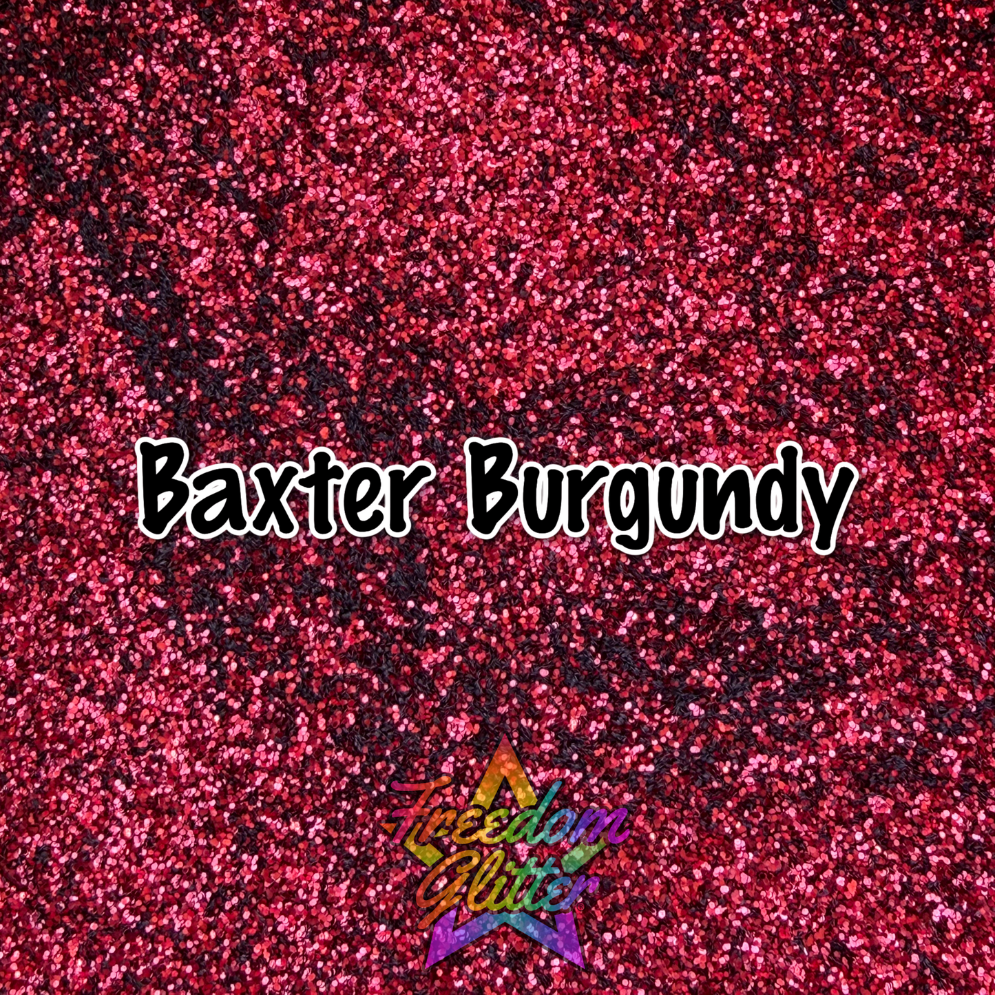 Baxter Burgundy (Metallic Glitter)