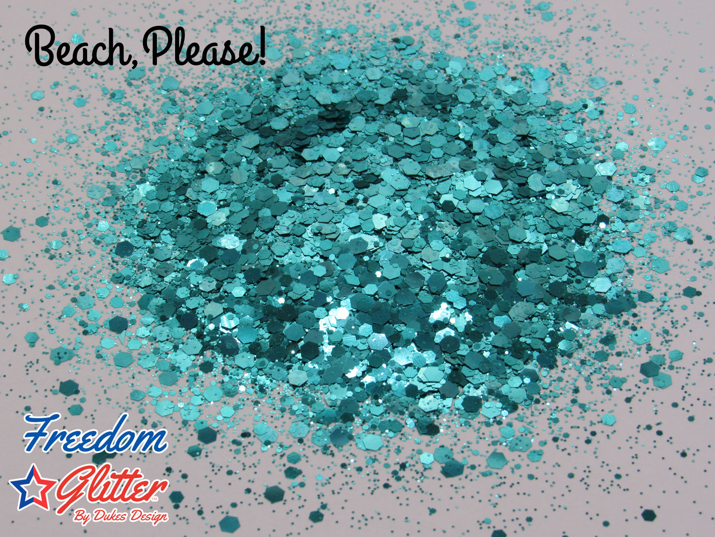 Beach, Please! (Metallic Glitter)