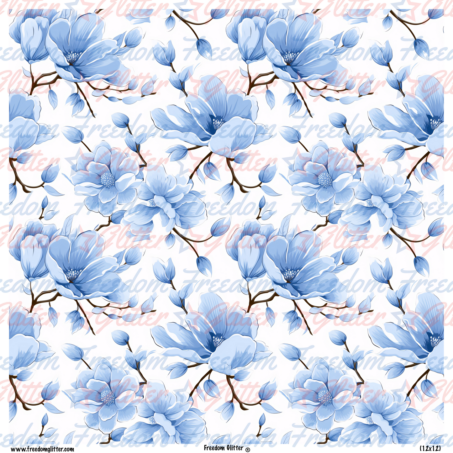Beautiful Floral 3 (Printed Vinyl)