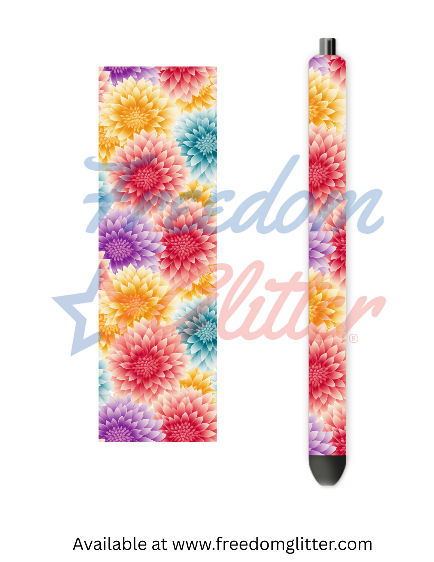 Beautiful Floral 6 (Printed Vinyl)
