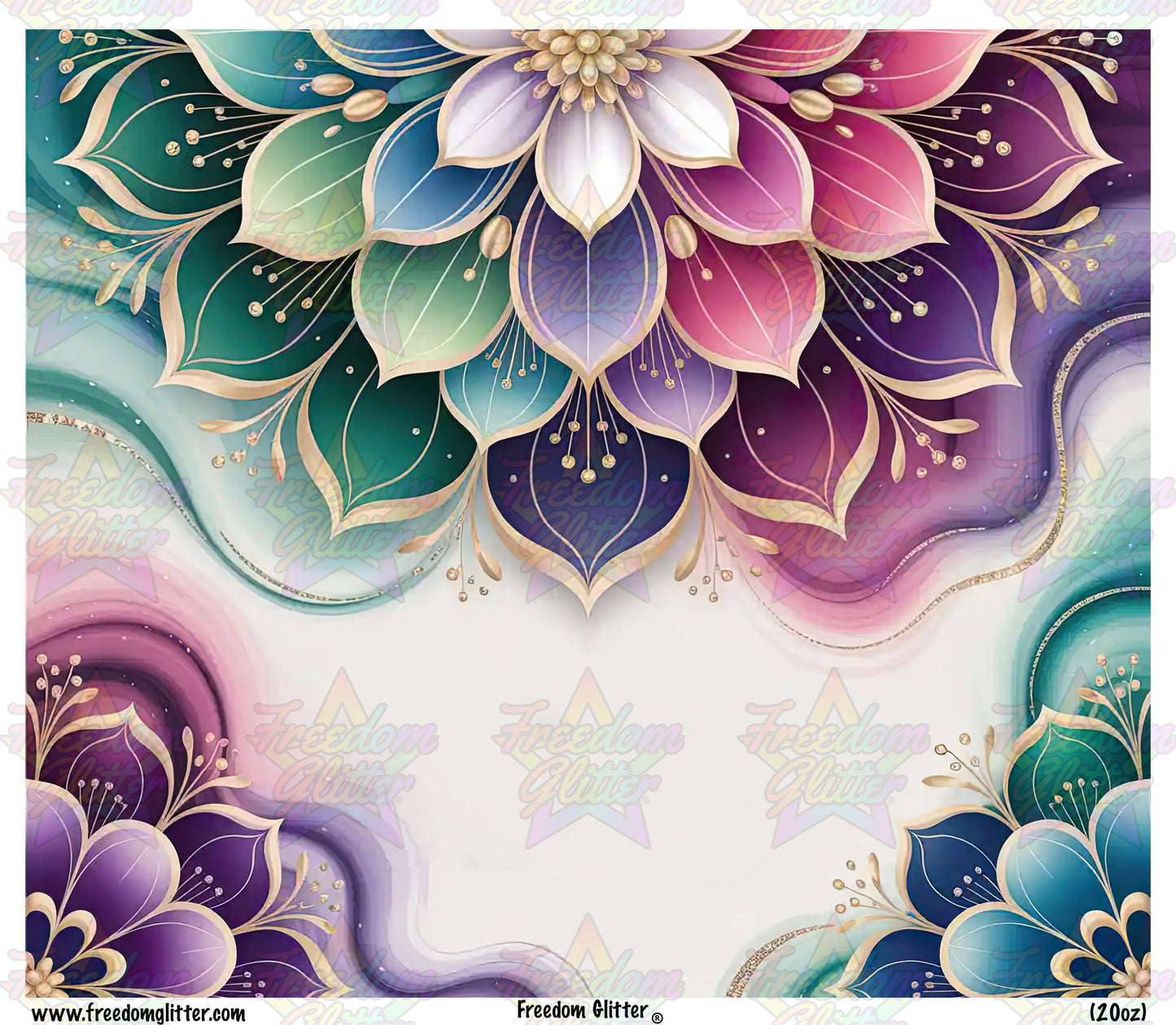 Beautiful Mandala (Printed Vinyl)