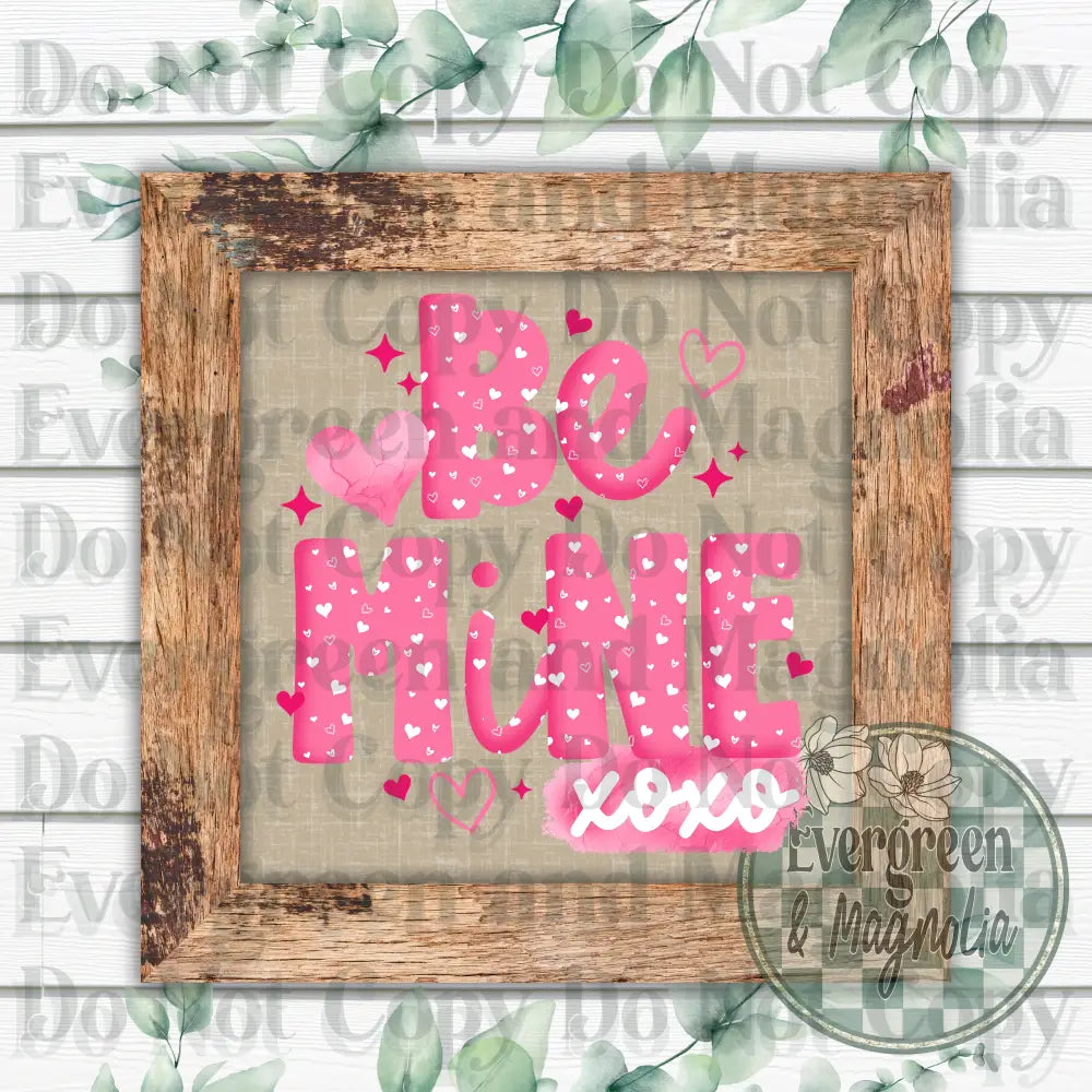 Be Mine XOXO (Pink)