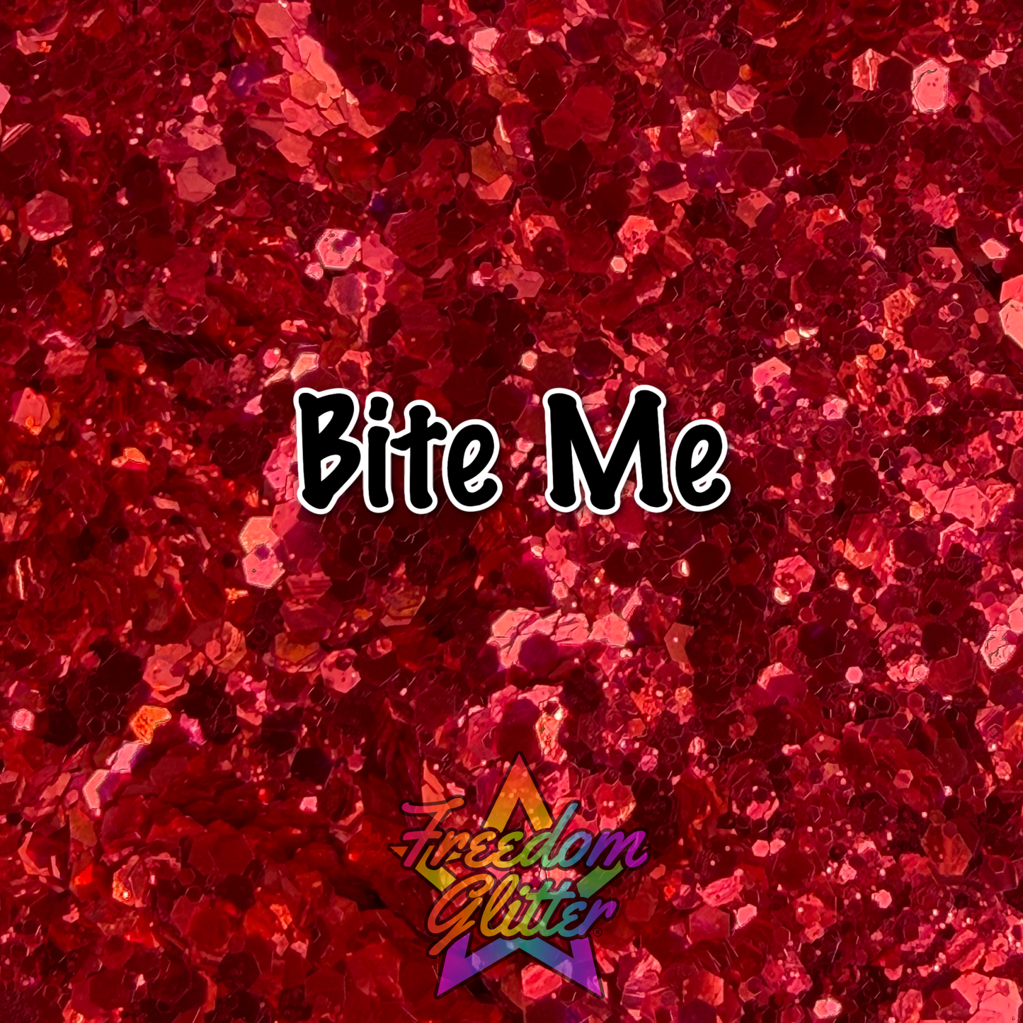 Bite Me! (High Sparkle Iridescent Glitter)