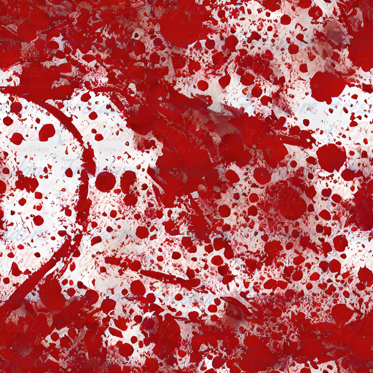 Blood Splatter 3 (Printed Vinyl)