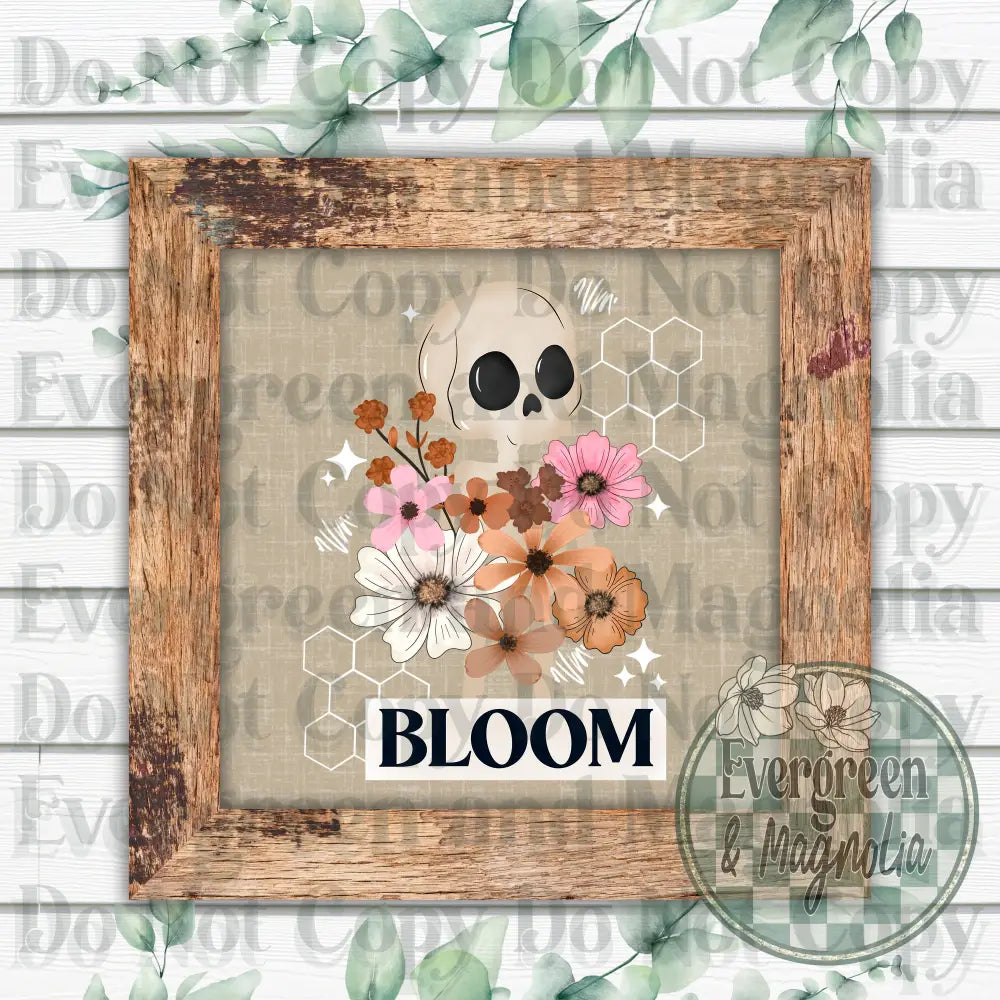 Bloom honeycomb (white)