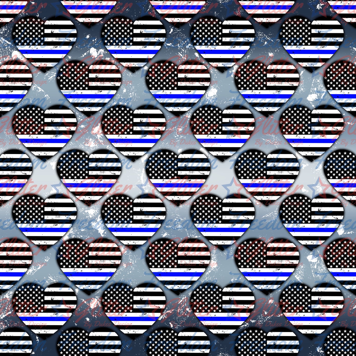 Blue Line (Printed Vinyl)