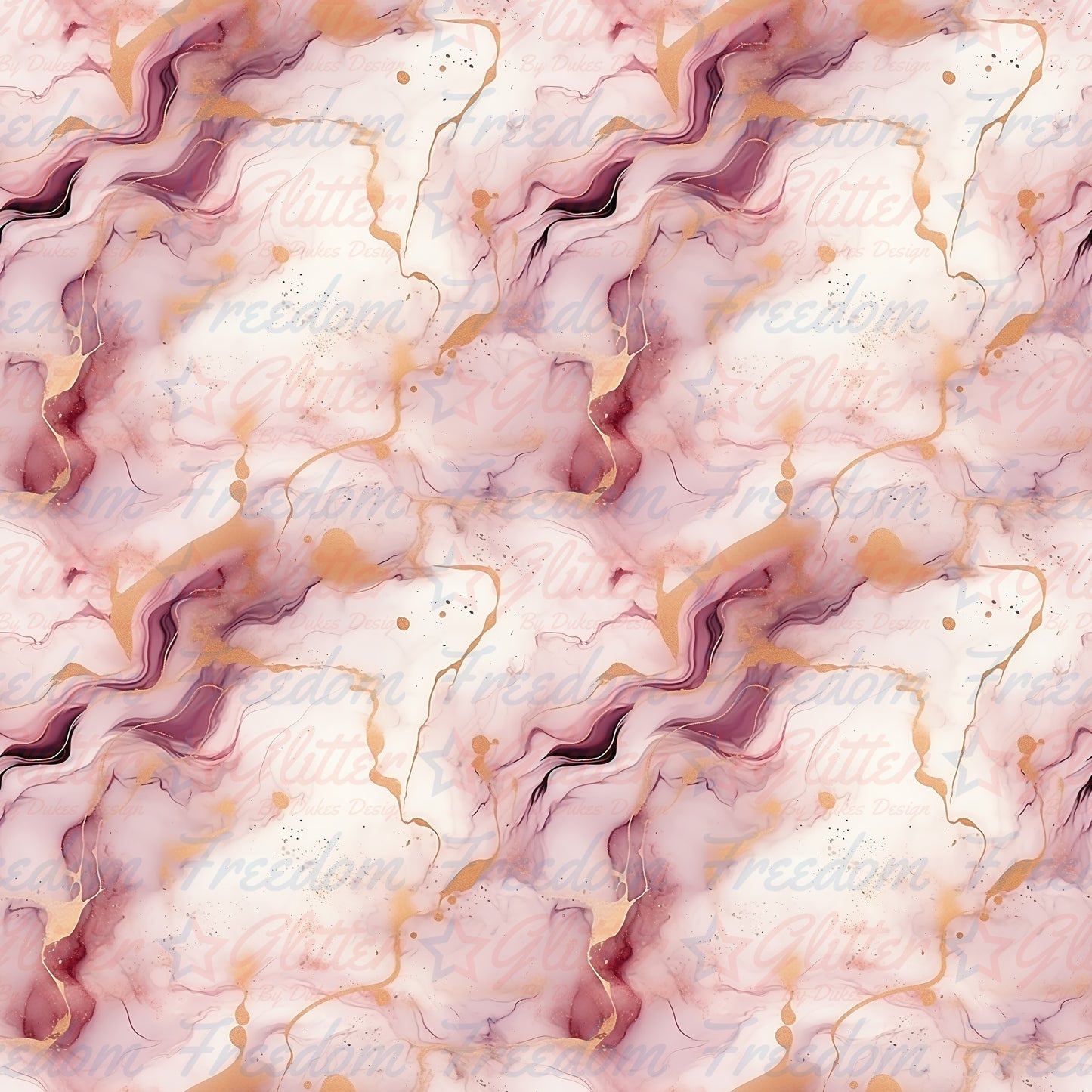 Blush Marble 3 (Printed Vinyl)