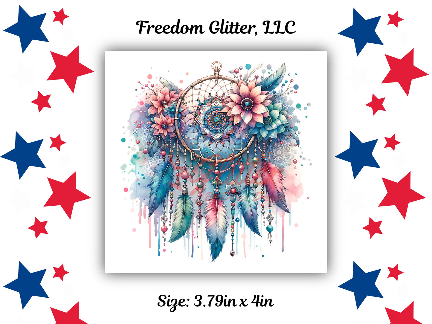 Boho Collection - Dreamcatcher 7 Decal (UVDTF)