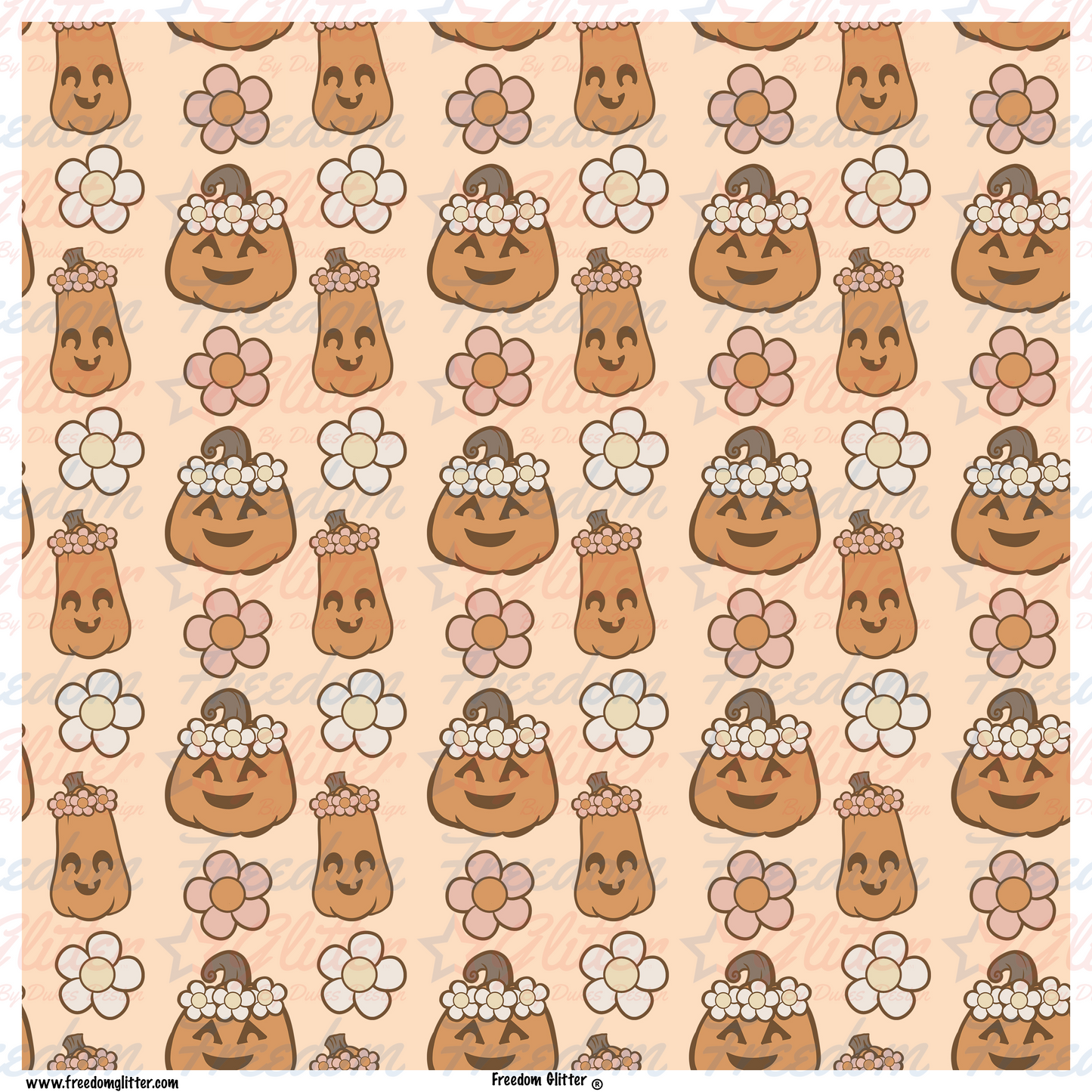 Boho Pumpkins (Printed Vinyl)