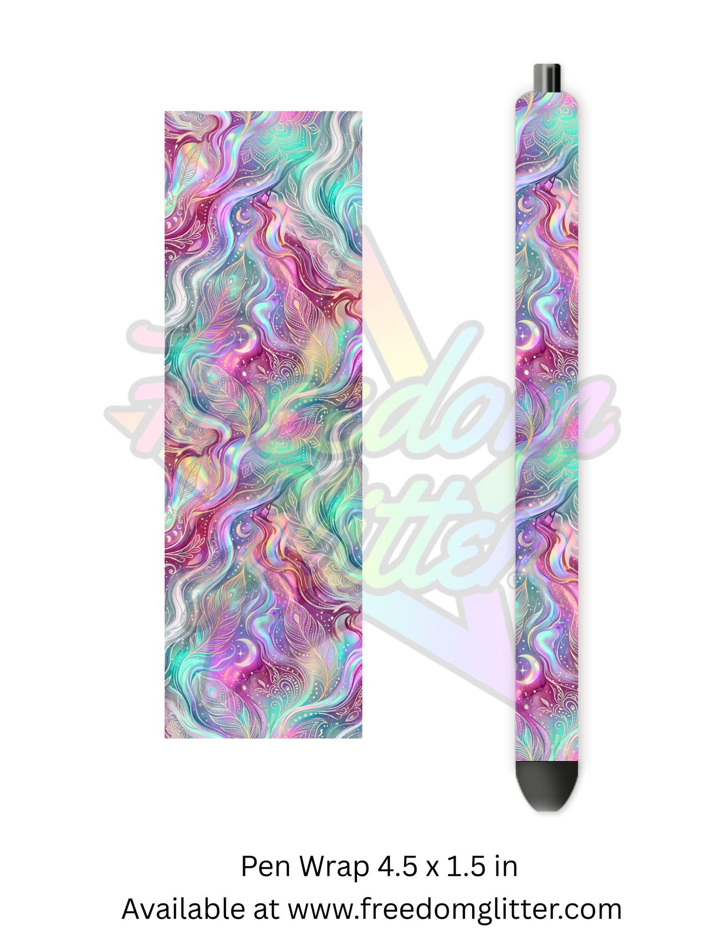 Boho Swirls 1 (Printed Vinyl)