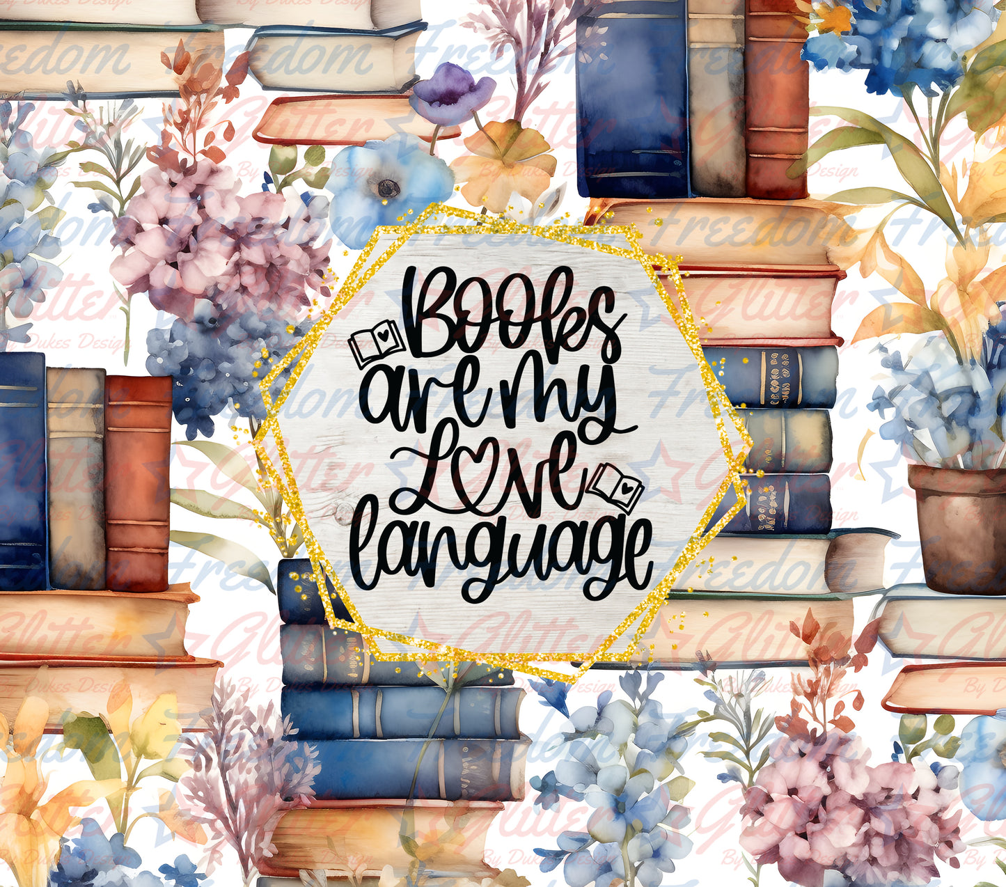 Book Lover 5 (Printed Vinyl)