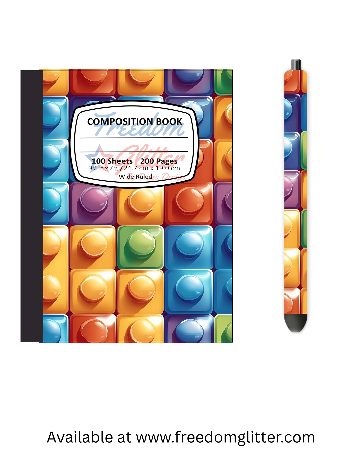 Bricks 1 Notebook Cover