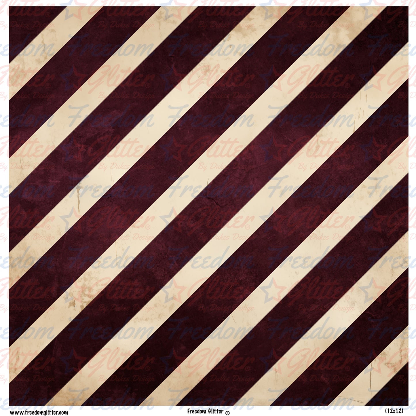 Burgundy 9 (Printed Vinyl)