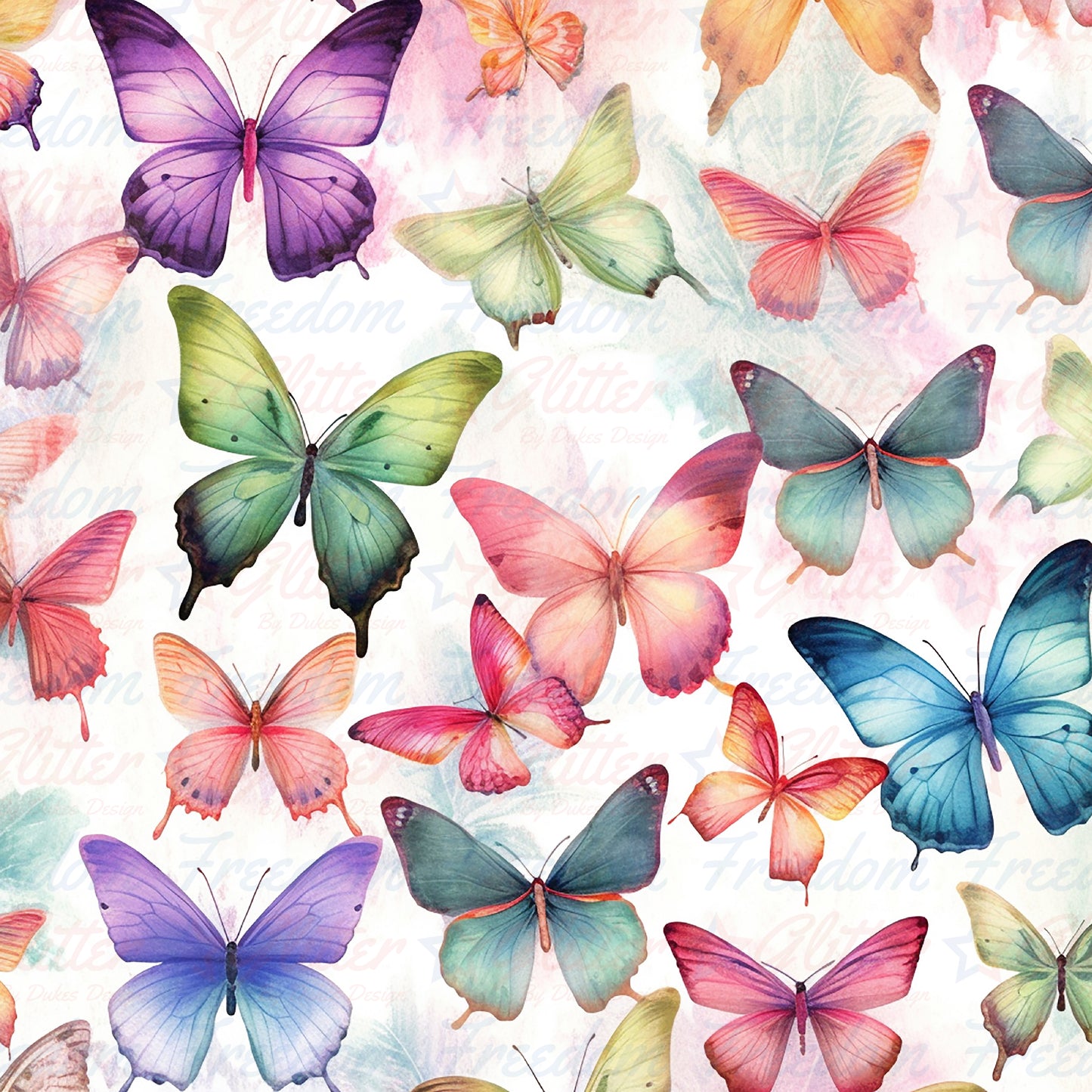 Butterflies 2 (Printed Vinyl)